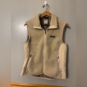 Patagonia Women’s Deep Pile Retro-X Vest Crème Medium